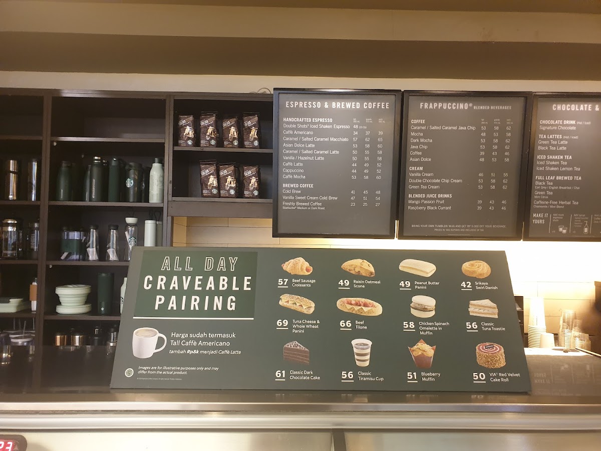 Menu Starbucks Grand City Surabaya-1